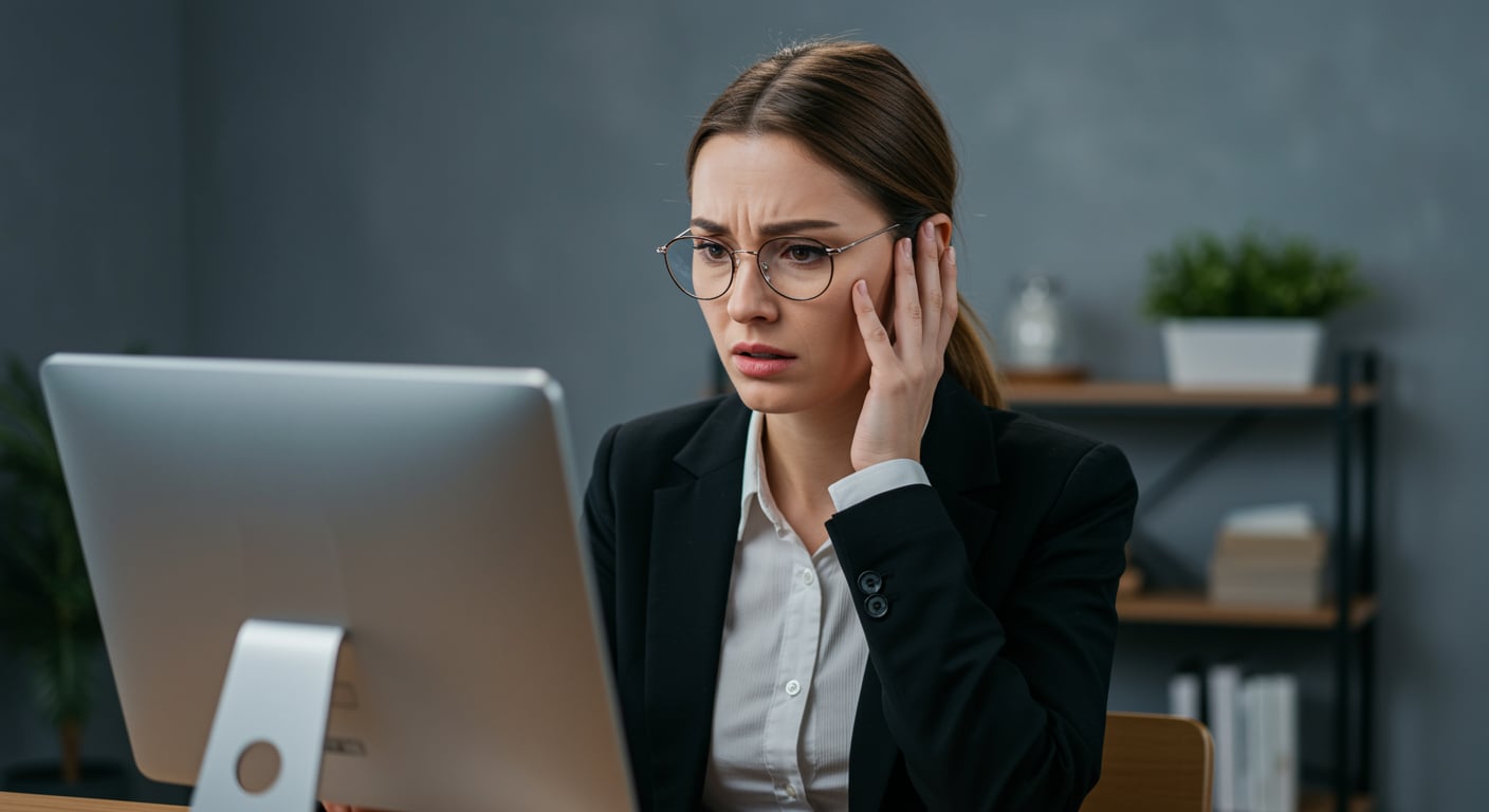 Business owner frustrated that she is not being seen properly in AI searches.